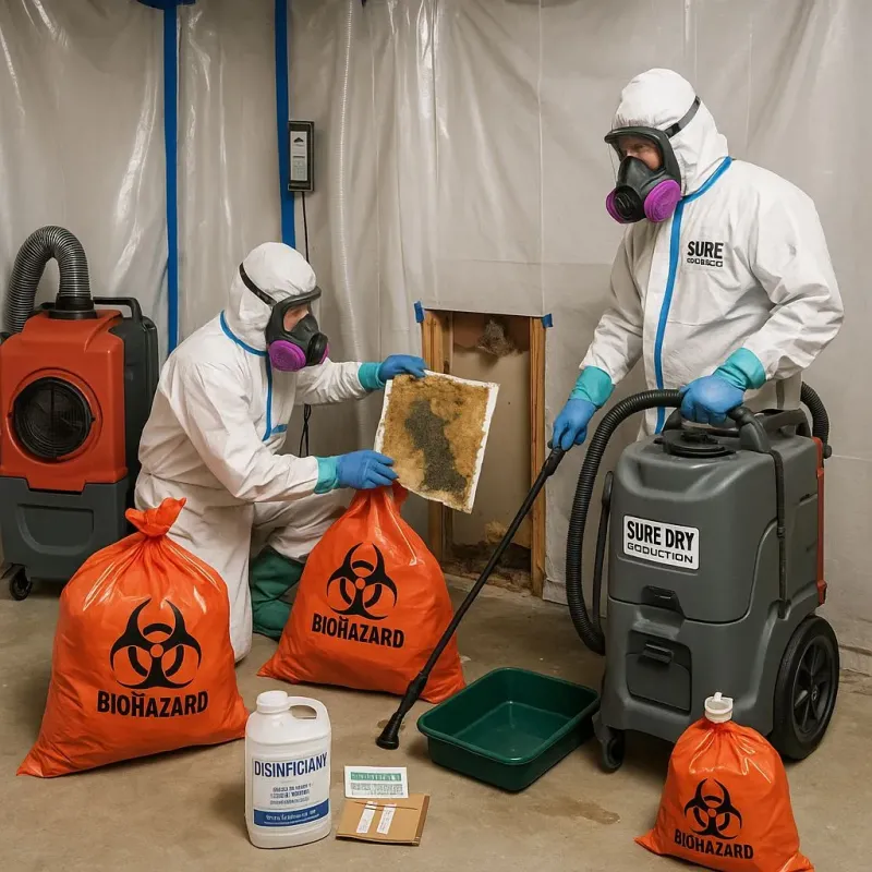 Contaminated Water Handling Protocols process in Whitman, PA