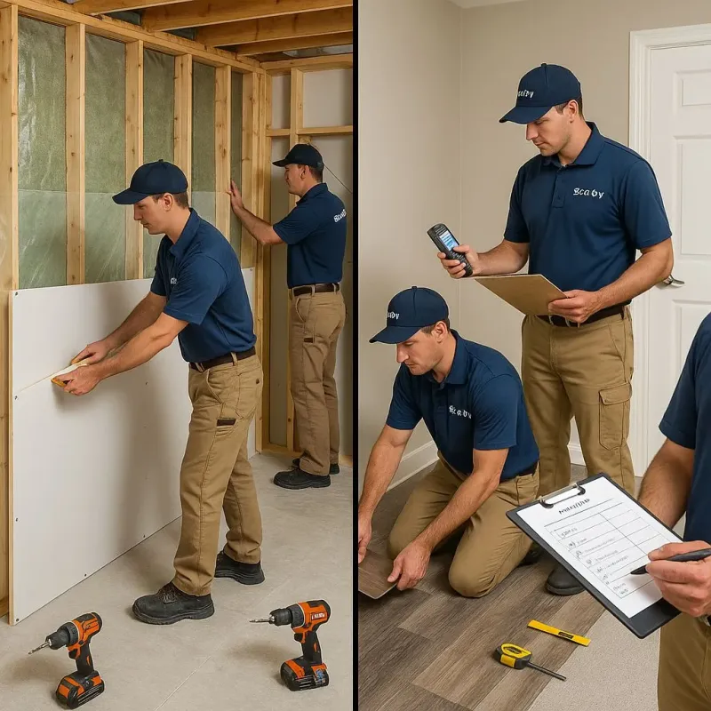 Repairs and Reconstruction process in Whitman, PA